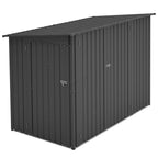 BIRCHTREE 4 x 8FT Bike Shed Metal Garden Shed Lockable