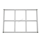 BIRCHTREE Garden Shed Metal Pent Roof