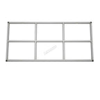 BIRCHTREE Garden Shed Metal Pent Roof