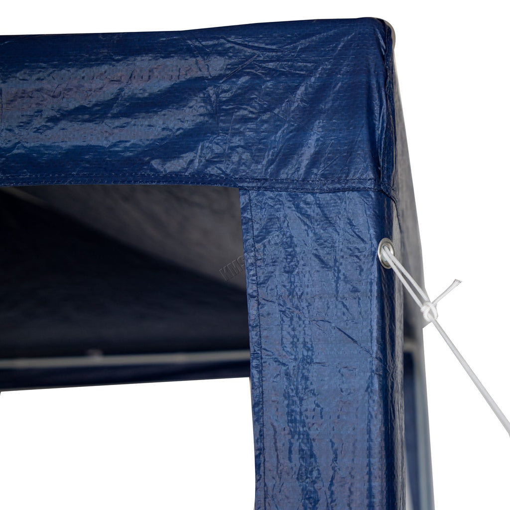 BIRCHTREE Gazebo PE 3x3m Tent With 4 Walls Canopy
