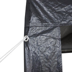 BIRCHTREE Gazebo PE 3x6m Tent With 6 Walls Canopy