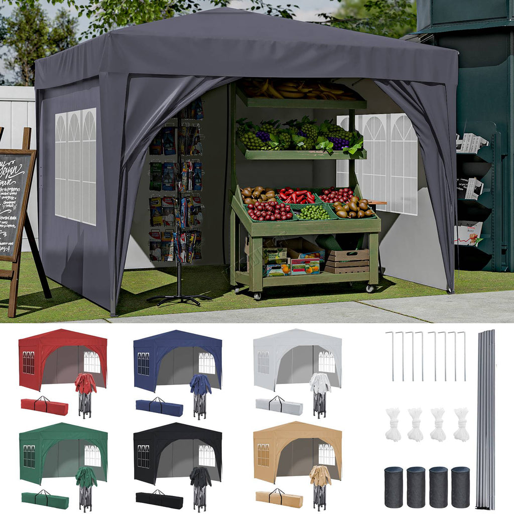 BIRCHTREE Pop Up Gazebo 3X3M