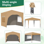 BIRCHTREE Pop Up Gazebo 3X3M