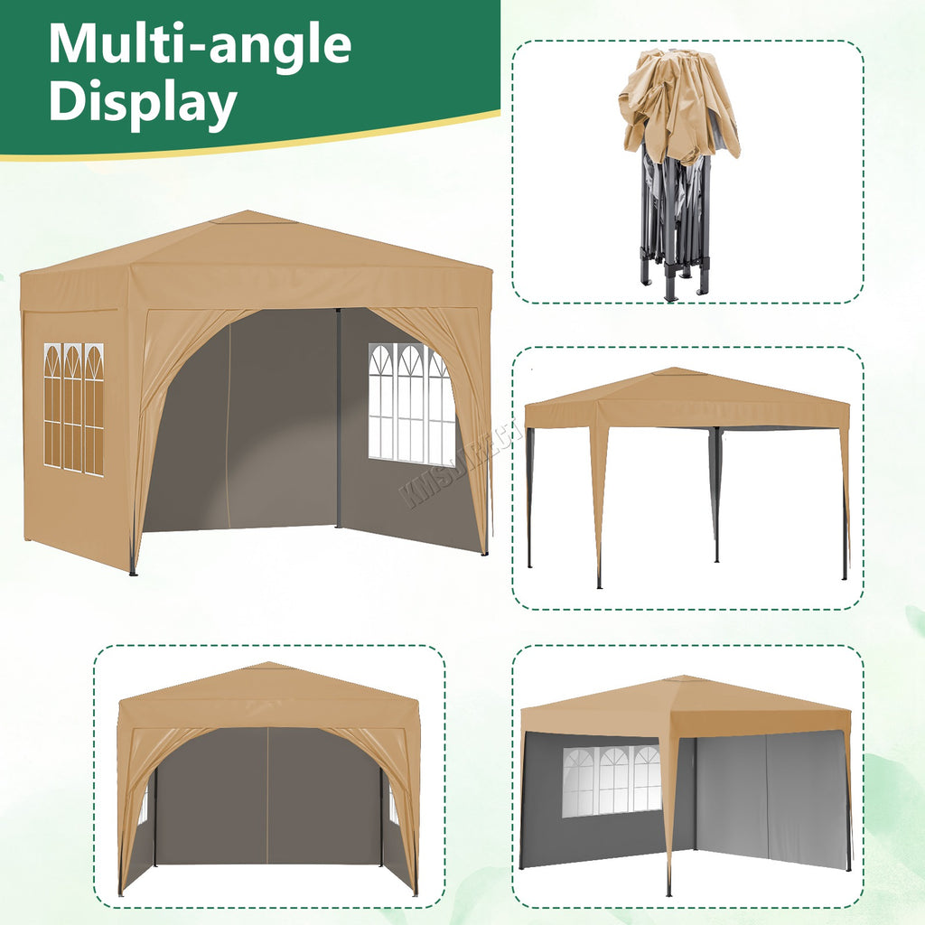 BIRCHTREE Pop Up Gazebo 3X3M