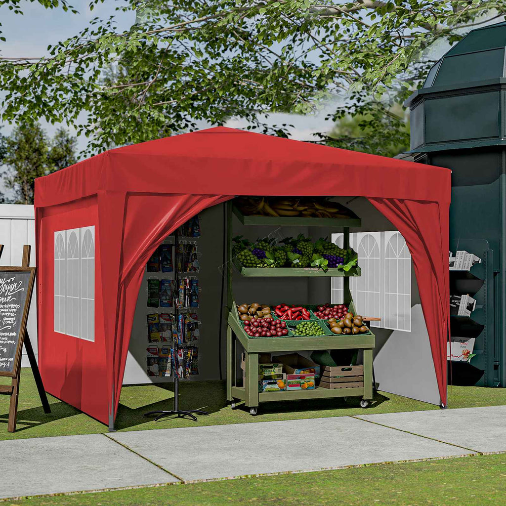 BIRCHTREE Pop Up Gazebo 3X3M