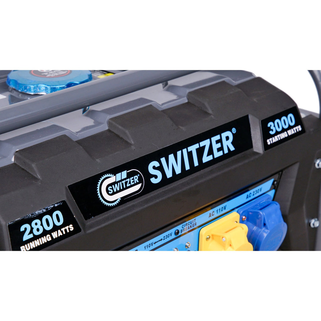 SwitZer 2800W Petrol Generator SZ-PG01