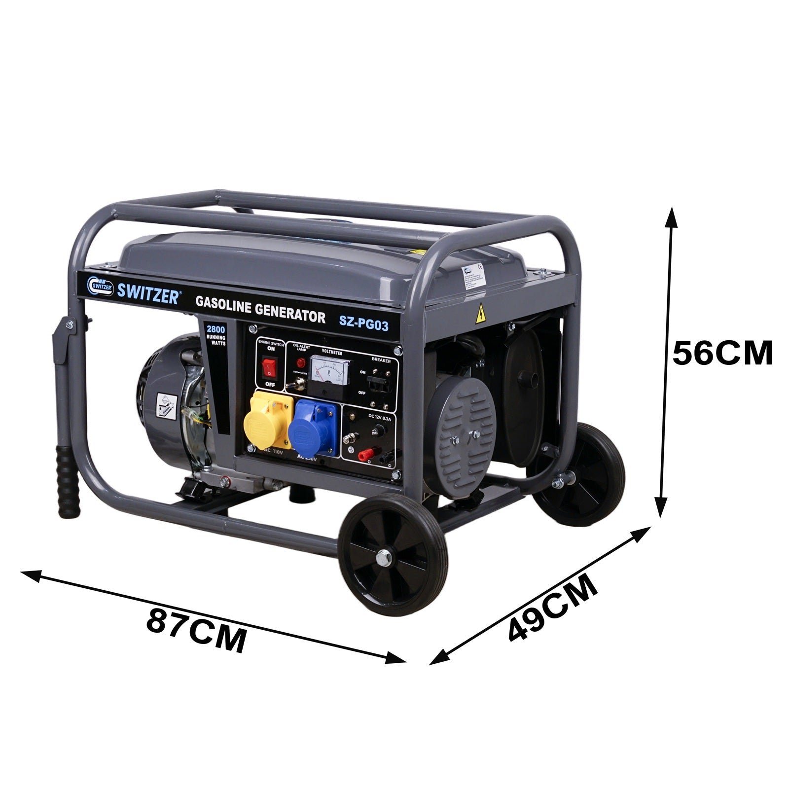 SwitZer 2800W Petrol Generator SZ-PG03