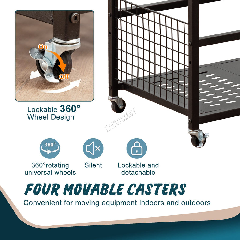WestWood Golf Storage Rack Extra Large Black