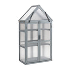 BIRCHTREE Greenhouse Wooden Frame G01 Grey