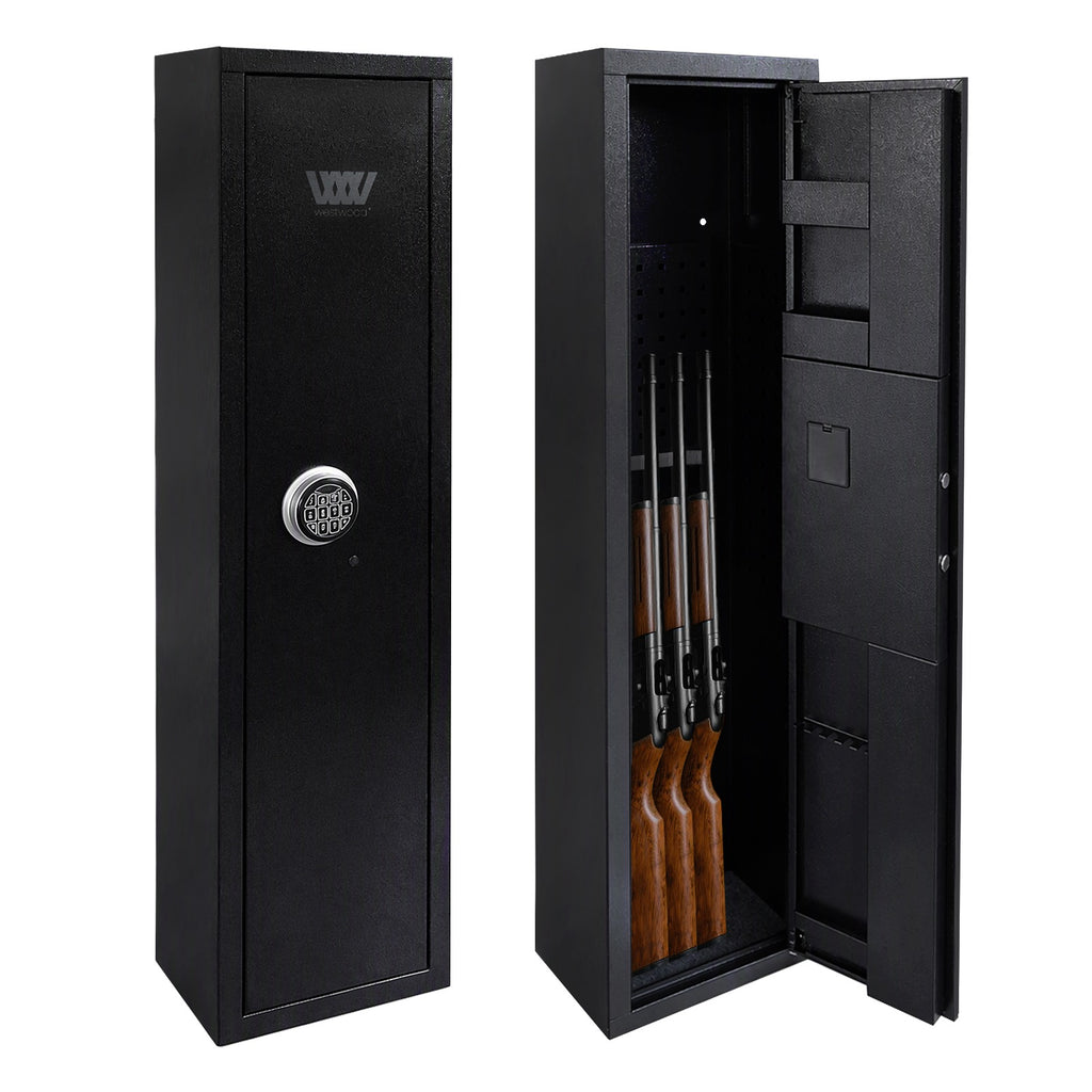 WestWood 5 Gun Cabinet Steel Digital Lock GC03