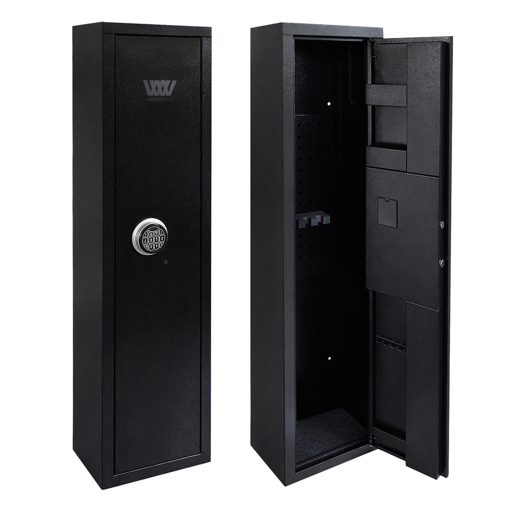 WestWood 5 Gun Cabinet Steel Digital Lock GC03