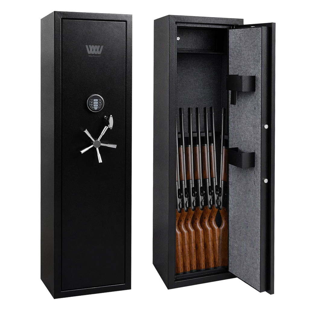 WestWood 8 Gun Cabinet Steel Digital Lock GC04
