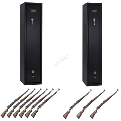 WestWood Gun Cabinet Security Lockable Safe Storage