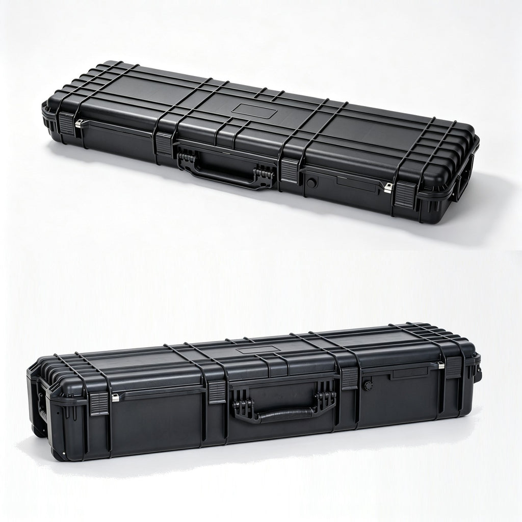 WestWood Hard Rifle Case with Wheels 53" x 16" Black