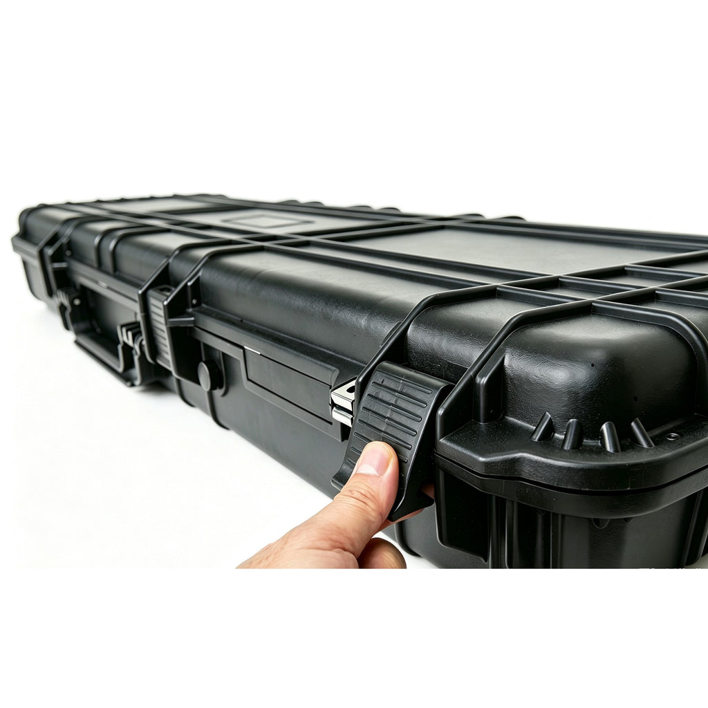 WestWood Hard Rifle Case with Wheels 53" x 16" Black