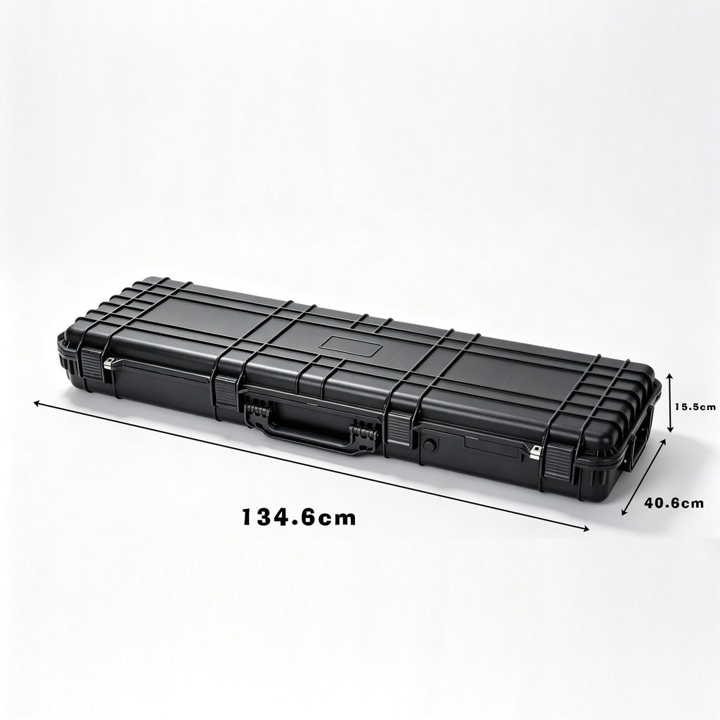 WestWood Hard Rifle Case with Wheels 53" x 16" Black