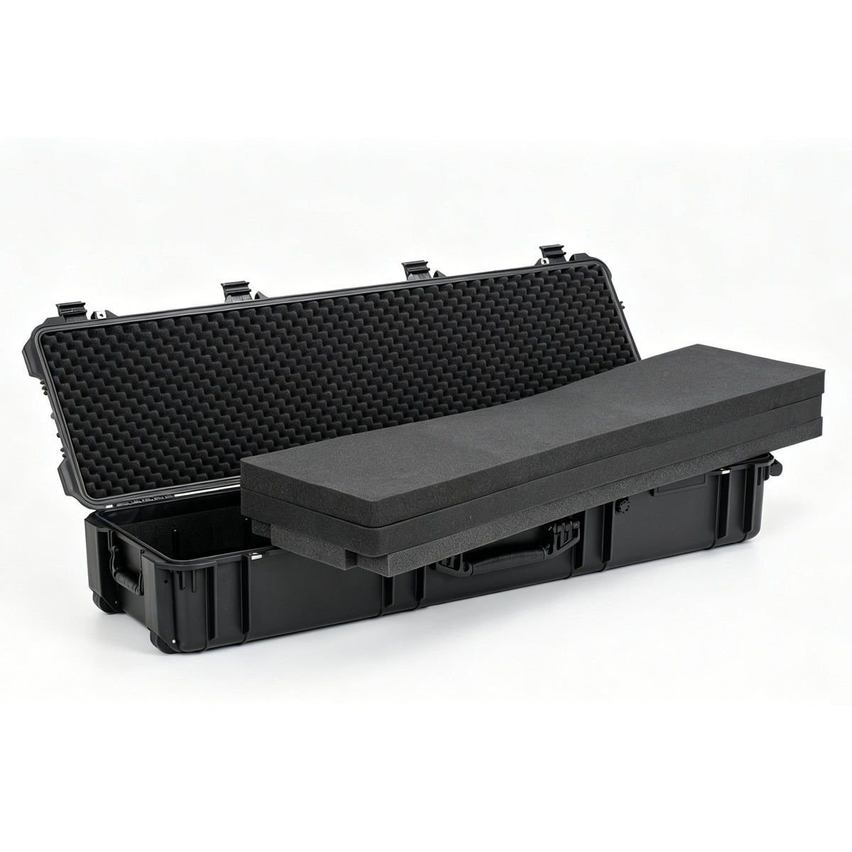 WestWood Hard Rifle Case with Wheels 53" x 16" Black