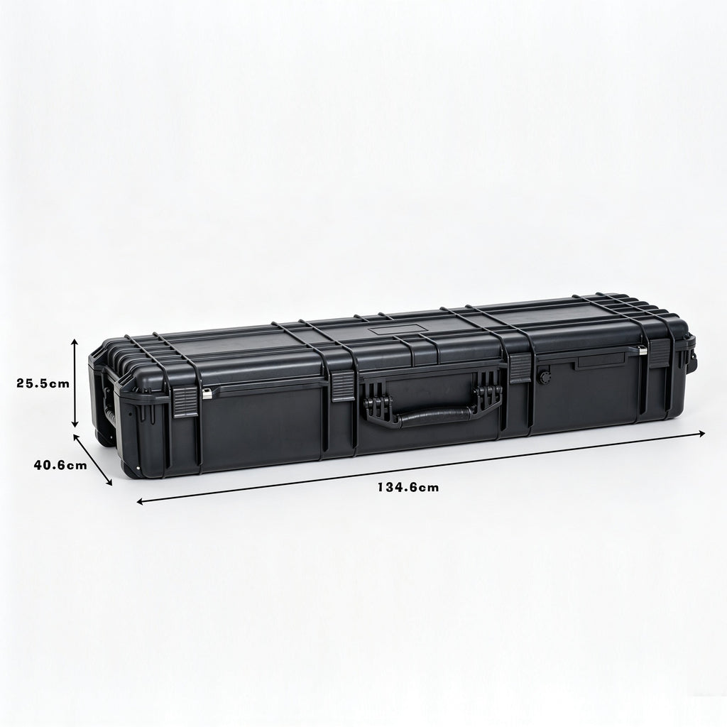 WestWood Hard Rifle Case with Wheels 53" x 16" Black