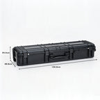 WestWood Hard Rifle Case with Wheels 53" x 16" Black