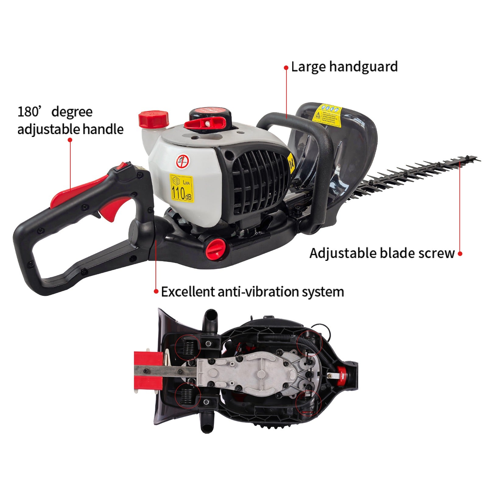 SwitZer Petrol Hedge Trimmer SZ-HT01