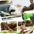 BIRCHTREE Garden Hose Reel Cart Trolley Watering Pipe
