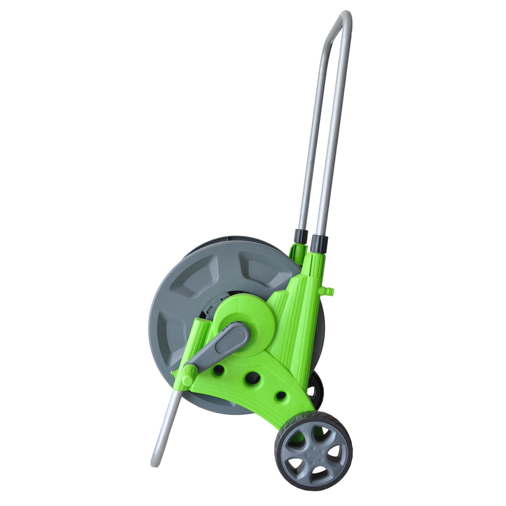 BIRCHTREE Garden Hose Reel Cart Trolley Watering Pipe