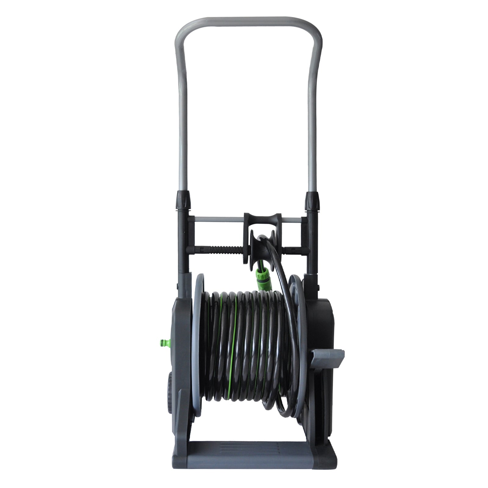 BIRCHTREE Garden Hose Reel Cart Trolley Watering Pipe