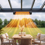 HEATSURE 2000W Carbon Fibre Infrared Heater Wall Mounted