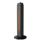 HEATSURE 1200W Carbon Fibre Infrared Heater, Black