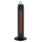 HEATSURE 1200W Carbon Fibre Infrared Heater, Black