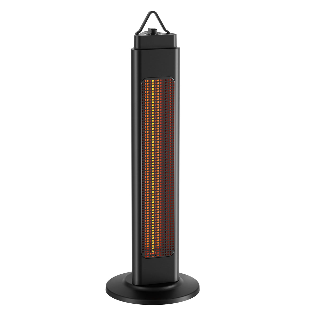 HEATSURE 1200W Carbon Fibre Infrared Heater, Black