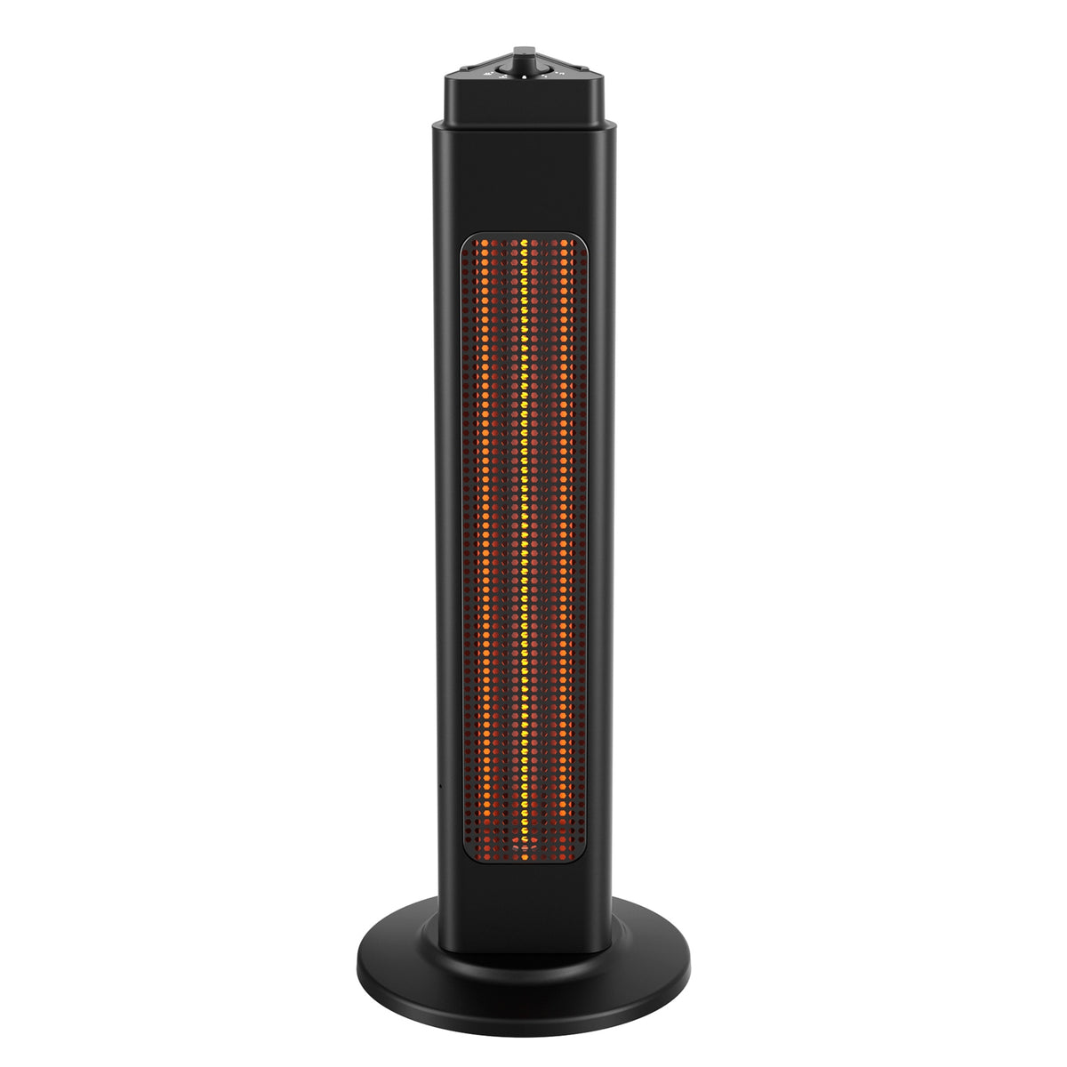 HEATSURE 1200W Carbon Fibre Infrared Heater, Black
