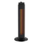 HEATSURE 1200W Carbon Fibre Infrared Heater, Black