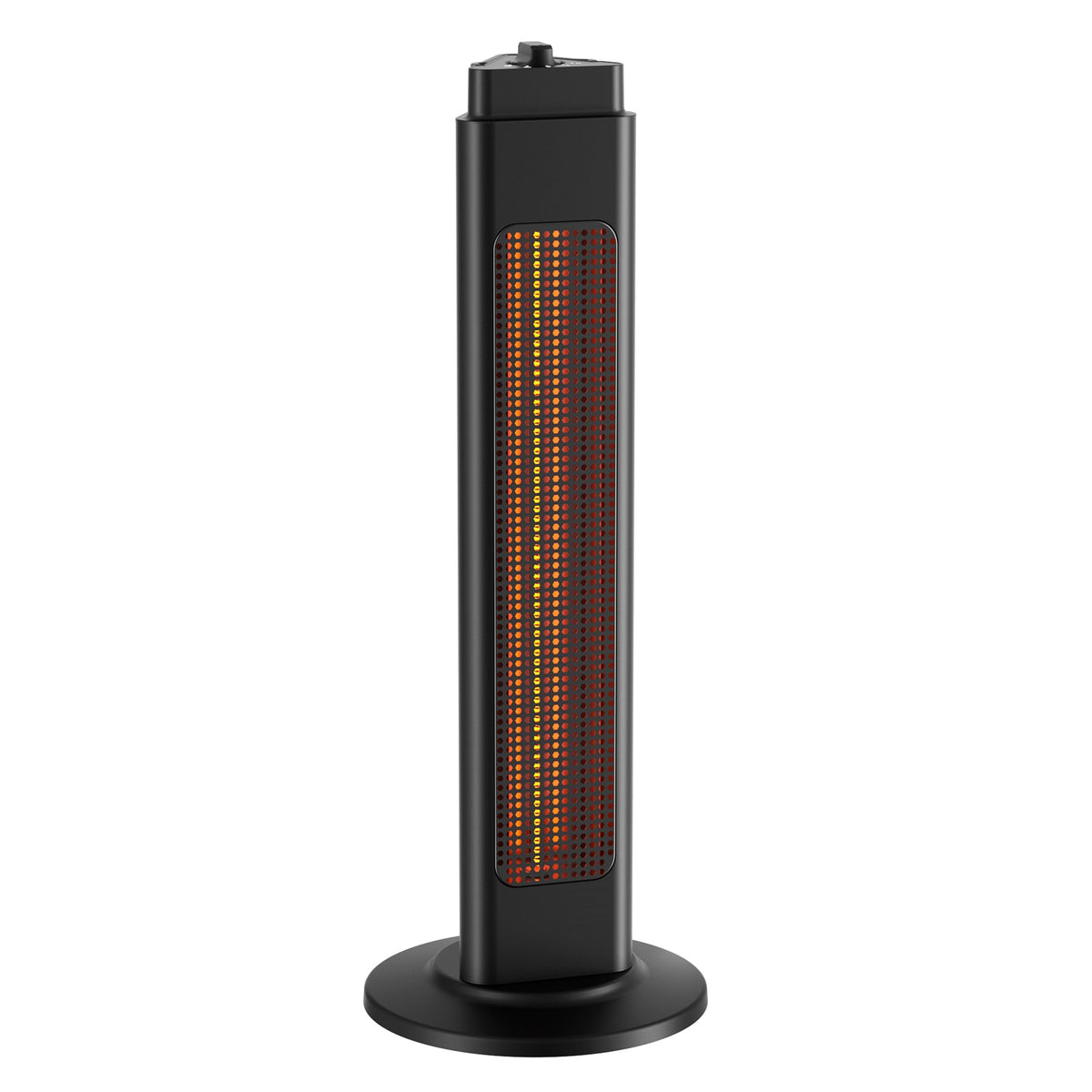 HEATSURE 1200W Carbon Fibre Infrared Heater, Black