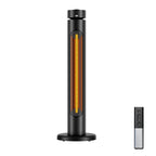 HEATSURE 1500W Portable Infrared Patio Heater Golden Carbon Fiber