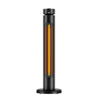 HEATSURE 1500W Portable Infrared Patio Heater Golden Carbon Fiber