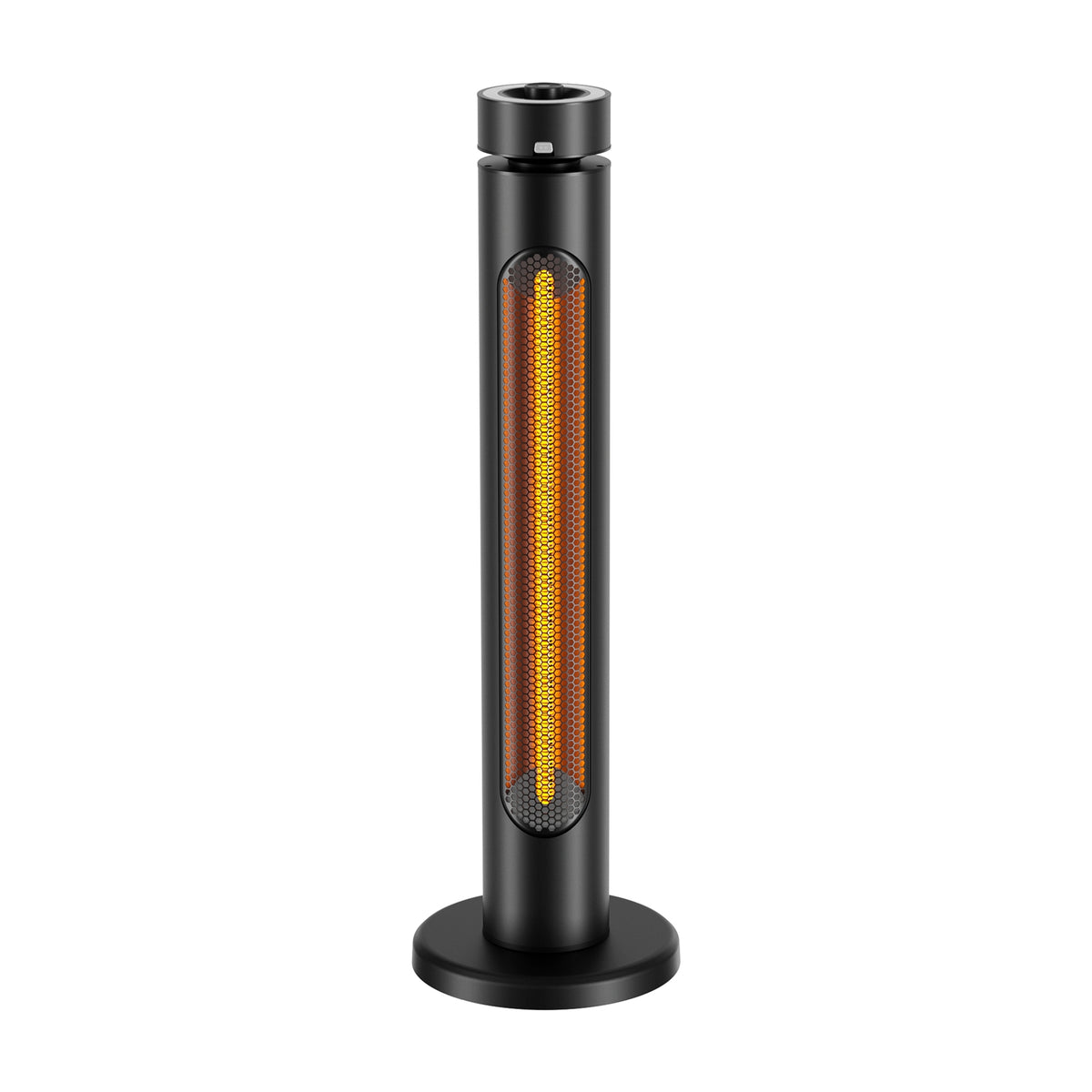 HEATSURE 1500W Portable Infrared Patio Heater Golden Carbon Fiber