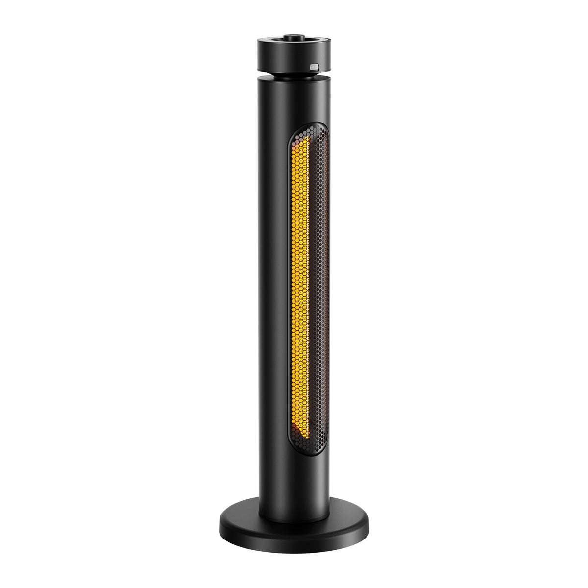 HEATSURE 1500W Portable Infrared Patio Heater Golden Carbon Fiber