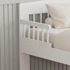 WestWood Wooden Junior Bed Frame Only with Bed Rail Guard 01