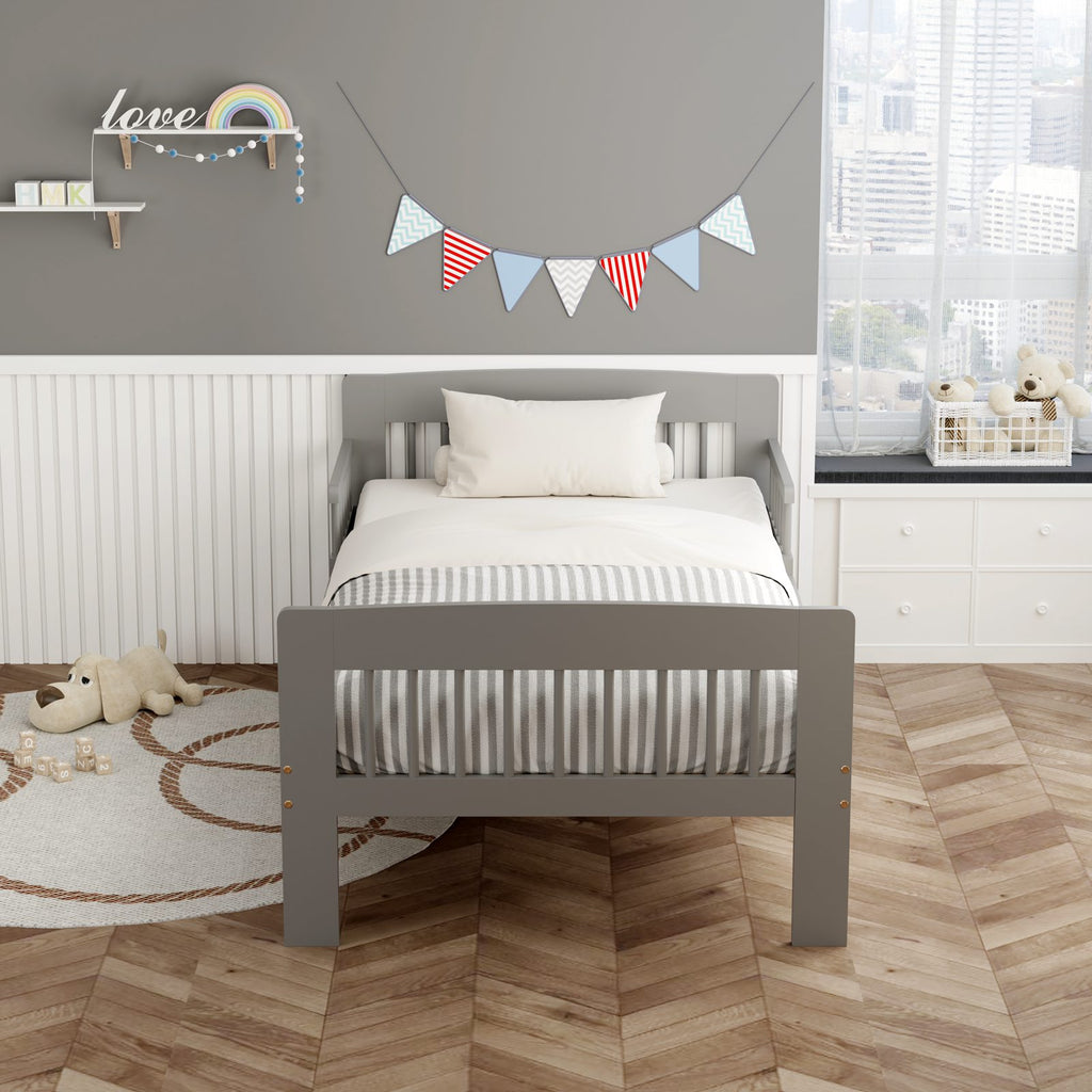 WestWood Wooden Junior Bed Frame Only with Bed Rail Guard 01