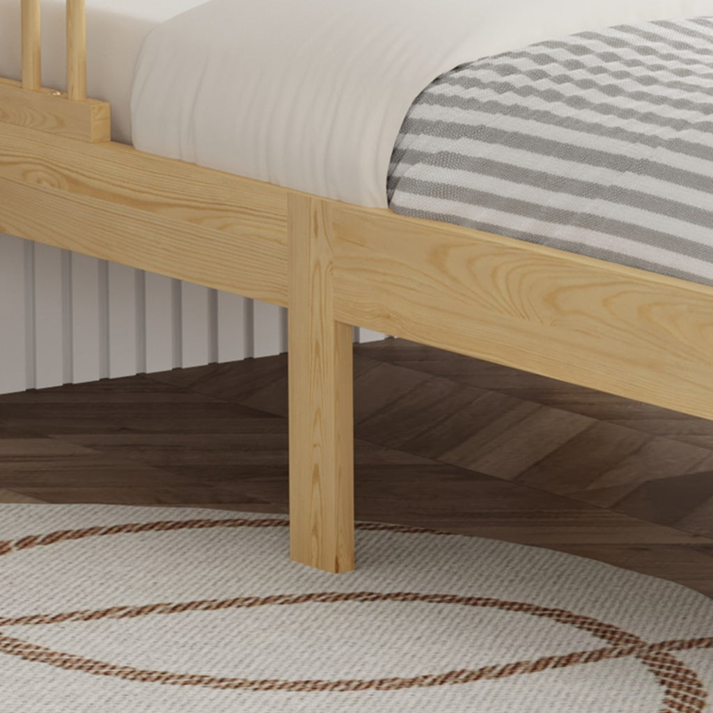 WestWood Wooden Junior Bed Frame Only with Bed Rail Guard 01