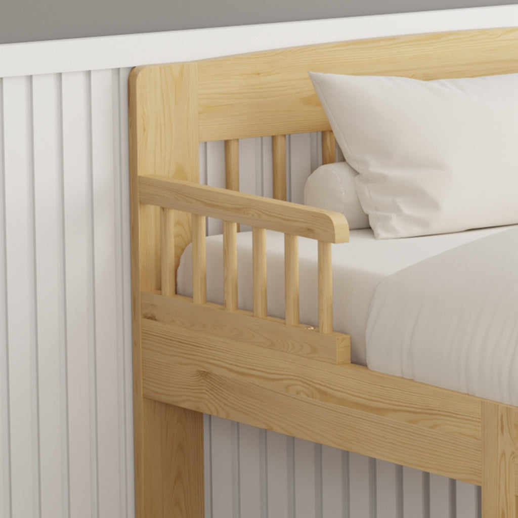 WestWood Wooden Junior Bed Frame Only with Bed Rail Guard 01