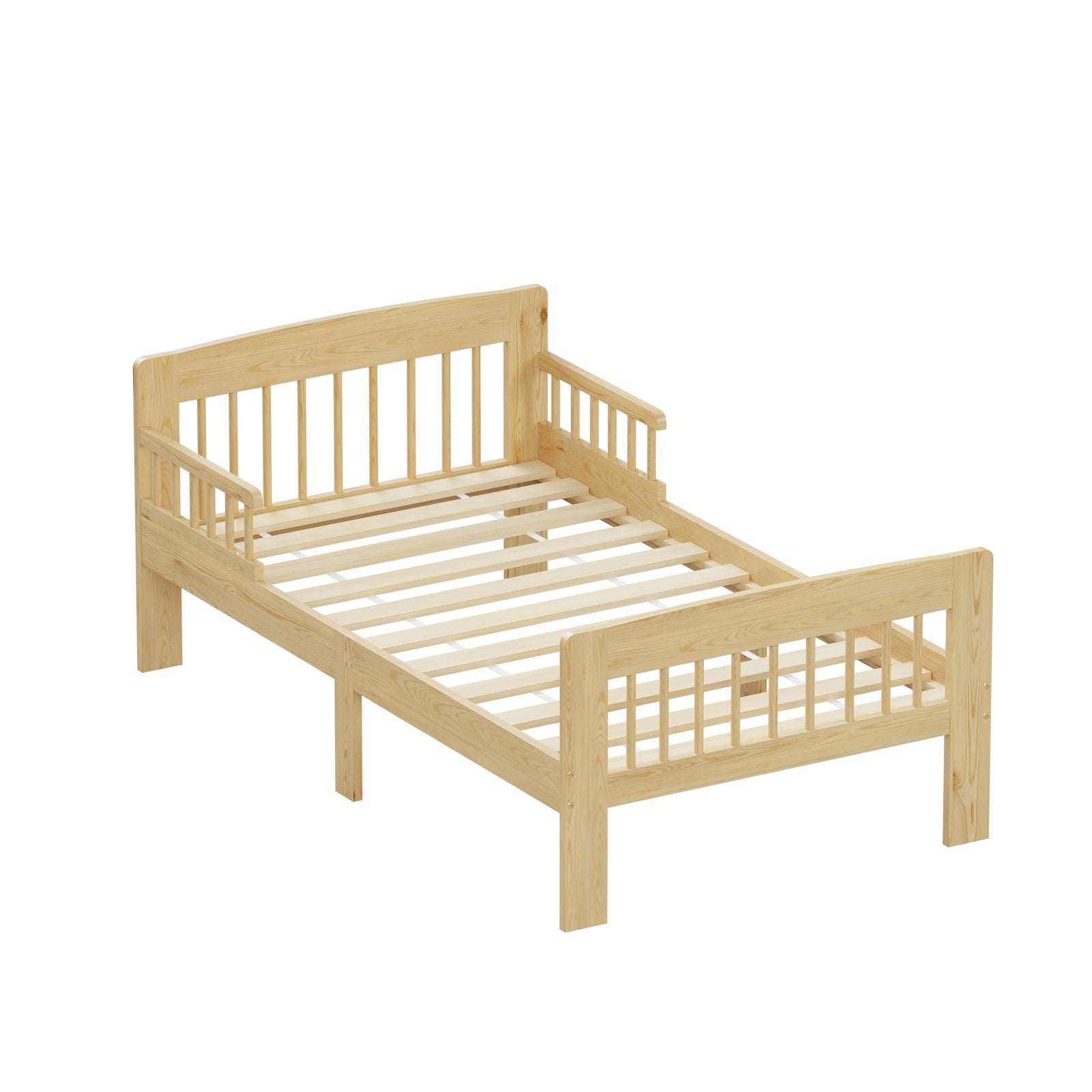 WestWood Wooden Junior Bed Frame Only with Bed Rail Guard 01
