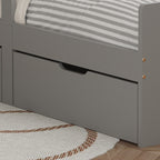 WestWood Wooden Junior Bed Frame Only with Storage Drawer 02