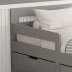 WestWood Wooden Junior Bed Frame Only with Storage Drawer 02