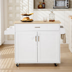 WestWood Kitchen Island Rolling Storage Trolley