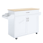 WestWood Kitchen Island Rolling Storage Trolley