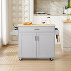 WestWood Kitchen Island Rolling Storage Trolley