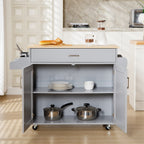 WestWood Kitchen Island Rolling Storage Trolley