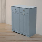 WestWood Laundry Cabinet Tilt-Out With 2 Laundry Basket Drawers
